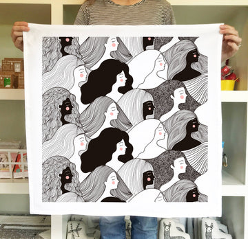 Girl Power Tea Towel