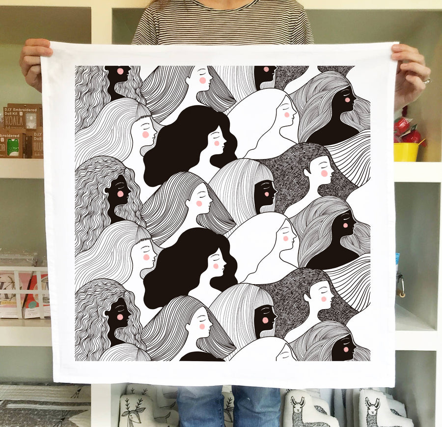 Girl Power Tea Towel