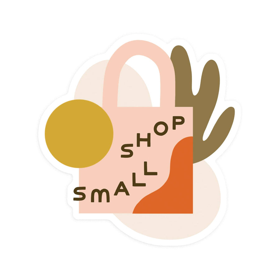 Worthwhile Paper - Shop Small Die Cut Sticker