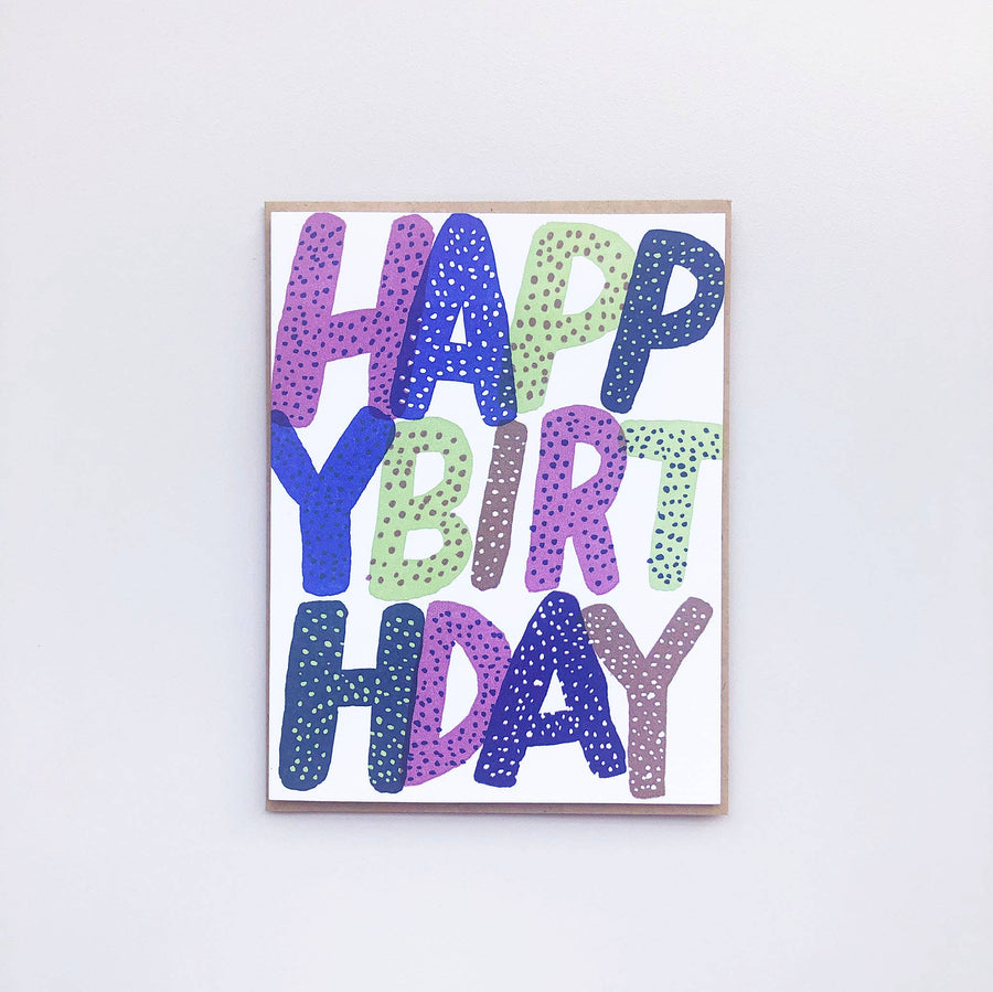 Birthday Type Card