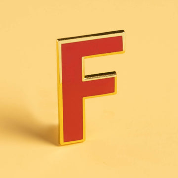 NRA F-Rating Pin