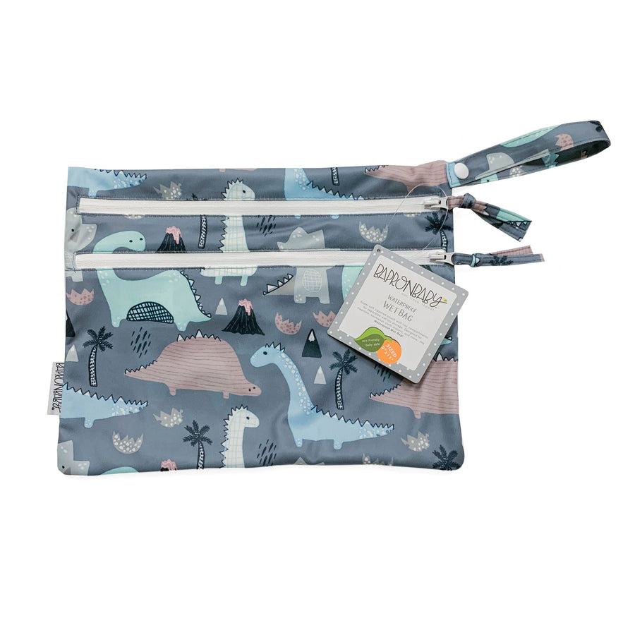 Dinosaur Drawing Waterproof Wet Bag