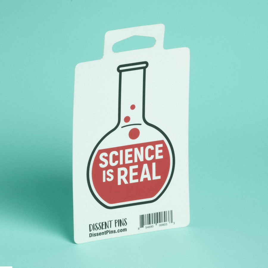 Science is Real Sticker