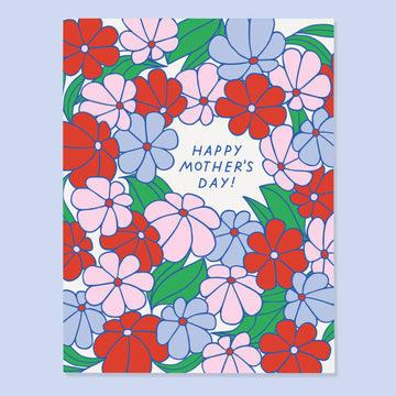 Mom Flowers Mother's Day Card  by The Good Twin