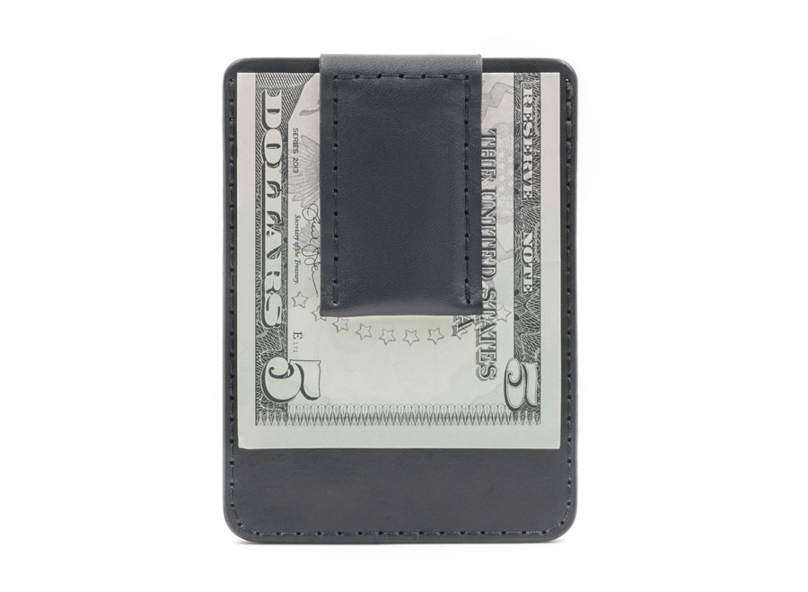 Black Money Clip Wallet