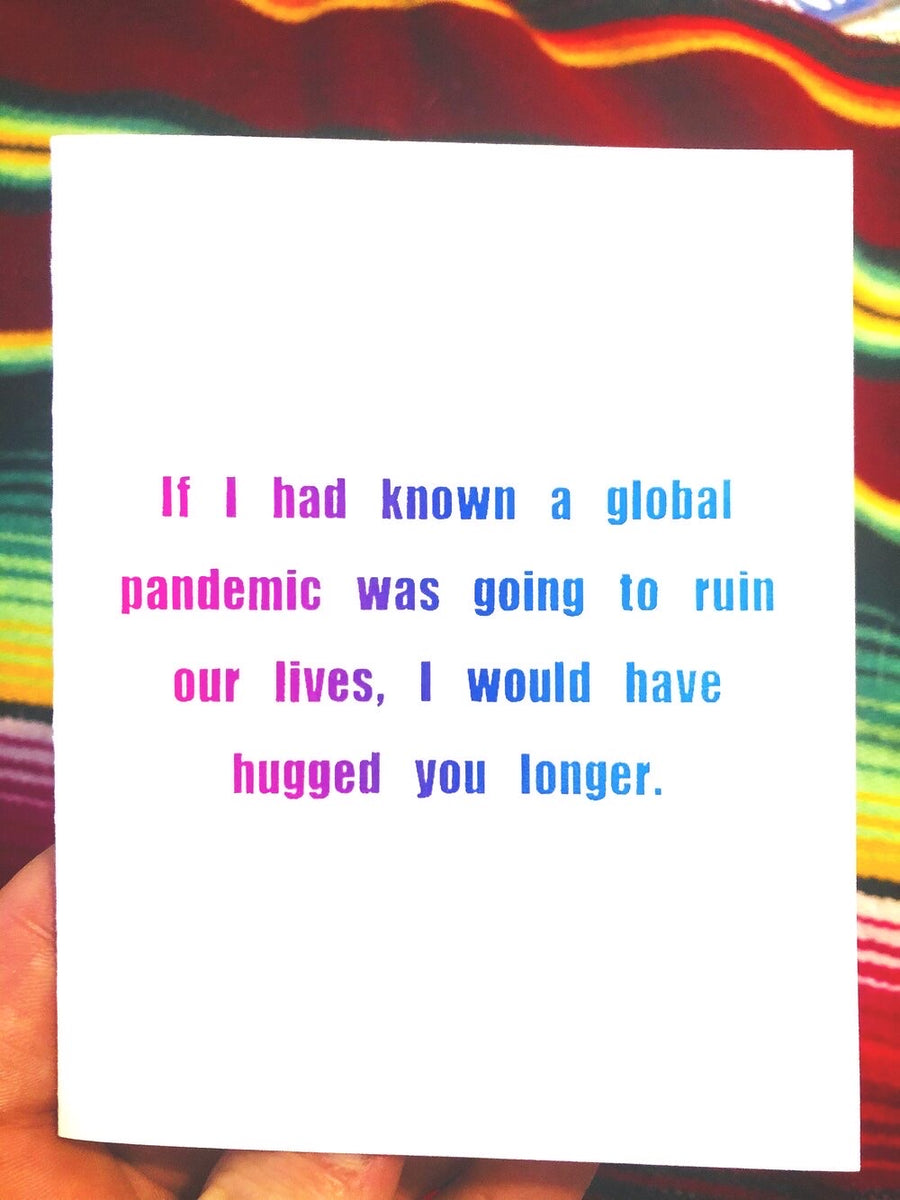 Pandemic Card