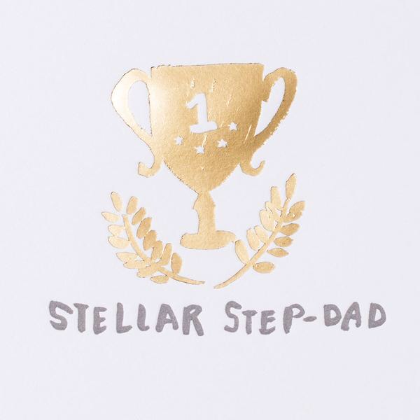 Stellar Step-Dad Card