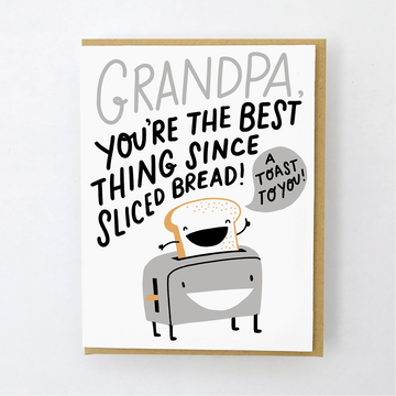 Toast to Grandpa Card