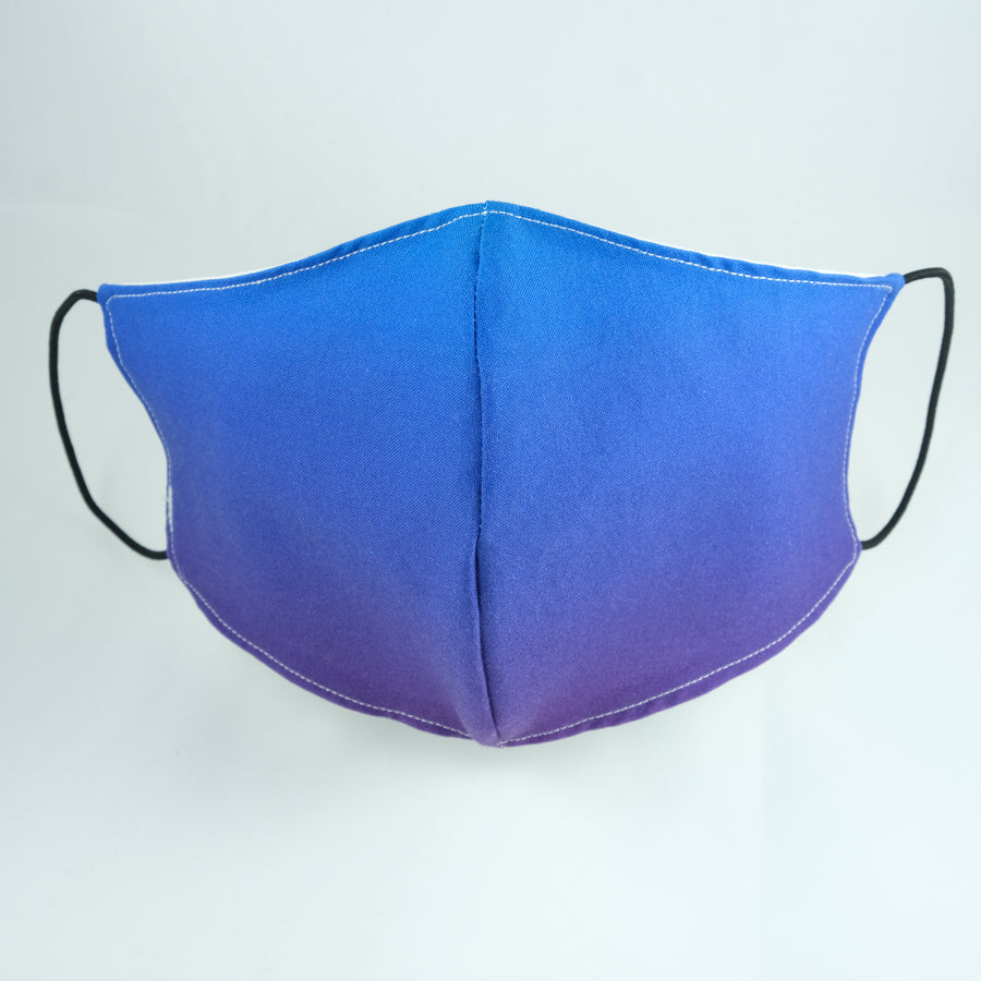Kids Face Mask Blue Ombré